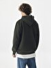 Ltb Logo With Hood Green Sweatshirt