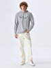 Ltb Logo With Hood Grey Sweatshirt