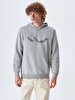 Ltb Logo With Hood Grey Sweatshirt