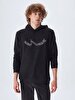 Ltb Logo With Hood Anthracite Sweatshirt