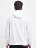 White Sweat Shirt Hoody Zip