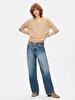 V-neck Long Sleeve Basic Knitwear Dust Pullover