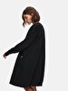 Front Open Long Sleeve Knitwear Black Cardigan