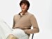 Straight Polo Buttoned Knitwear Grey Pullover