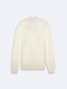 Straight Collar Long Sleeve Knitwear Dust Pullover