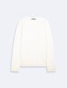Basic Crew Neck Long Sleeve Knitwear Dust Pullover