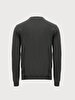 Basic Crew Neck Long Sleeve Knitwear Grey Pullover