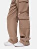 Detailed Cargo Grey Trousers