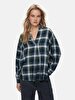 Check Woven Green Shirt