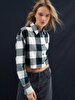Check Woven Anthracite Shirt