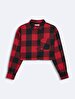 Check Woven Black Shirt