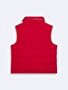 Hidden With Hood Puffer Red Vest