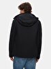 With Hood Straight Navy Coat