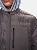 Crew Neck Straight Brown Coat