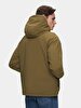 With Hood Technical Green Coat