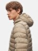 With Hood Straight Green Coat