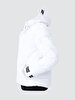With Hood Puffer White Coat