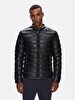 Straight Straight Collar Black Coat