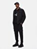Mao Collar Technical Black Coat