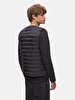 Crew Neck Straight Black Vest