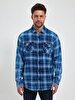 Check Blue Shirt