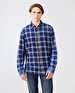 Check Pale Looking Blue Shirt