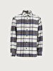 Checked Shirt Check Navy Shirt