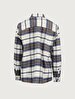 Checked Shirt Check Navy Shirt