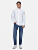 Basic Long Arm Oxford White Shirt