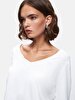 V-neck Long Sleeve Dust T-shirt