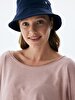 Incision Wide Collar Pale Looking Lilac T-shirt