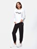 Sign With Print Beige Sweatshirt