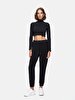 Fine Wicked Straight Collar Black T-shirt