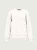 Sign With Print Crew Neck Long Sleeve Basic Dust Sweatshirt