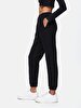 Basic Elastic Black Tracksuit