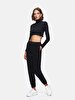 Basic Elastic Black Tracksuit