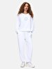 Print Jogger Relaxed Fi̇t White Tracksuit
