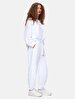Print Jogger Relaxed Fi̇t White Tracksuit