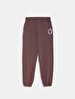 Print Jogger Relaxed Fi̇t Brown Tracksuit