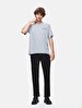 Crew Neck Short Arm Relaxed Grey T-shirt