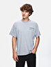 Crew Neck Short Arm Relaxed Grey T-shirt