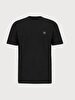 Short Sleeve Crew Neck Basic Black T-shirt