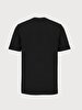Short Sleeve Crew Neck Basic Black T-shirt