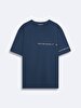 Crew Neck Short Arm Relaxed Navy T-shirt