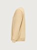 Si̇gned Crew Neck Long Sleeve Regular Beige Sweatshirt