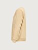 Si̇gned Crew Neck Long Sleeve Regular Fit Beige Sweatshirt