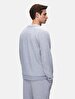 Si̇gned Crew Neck Long Sleeve Regular Fit Grey Sweatshirt