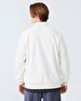 Straight Straight Collar Turtle Neck Zipper Closing Regular Fit Dust Sweatshirt