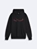 With Hood Regular Black Sweatshirt