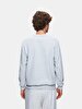 Si̇gned Crew Neck Long Sleeve Grey Sweatshirt